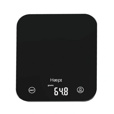 Image de Haepi, Balance De Cuisine Electronique En Verre Haute Précision 5000g1g, Fonction Tare, Liquide