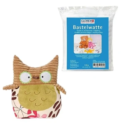 Image de Glorex Kit Complet de Doudou à remplir soi même, 04644 1K, Multicolore