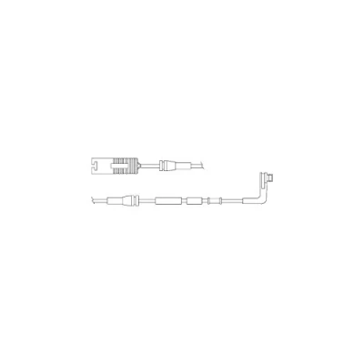 Image de DELPHI LZ0206 Kit de contact avertisseur, usure des plaquettes freins BMW: 3 Berline, 1 5 portes, Coupe