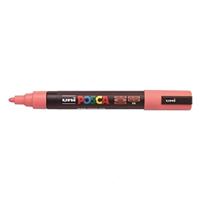 Image de Posca MP198028000 5 m Mitsubishi Uni Marker Rose corail