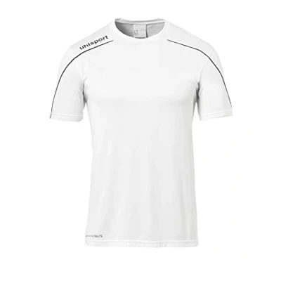 Image de uhlsport Stream 22 Kurzarm Maillot Homme, Blanc/Noir, s