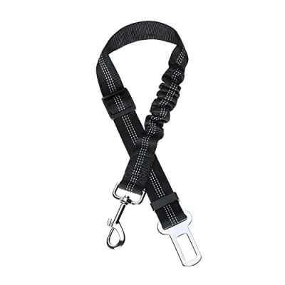 Image de Toozey Ceinture pour Chien Voiture avec Système d&#039;absorption des Chocs et Mousqueton Solide Réglable Harnais Chat, Noir