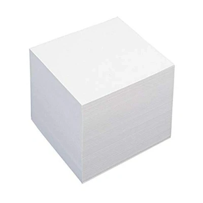 Image de KÖNIG &amp; EBHARDT cube bloc note &quot;unis&quot;, 90 x mm, blanc