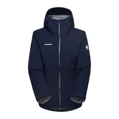 Image de Mammut Guide Hooded Veste Hardshell, Femme, Taille: Medium, Marine