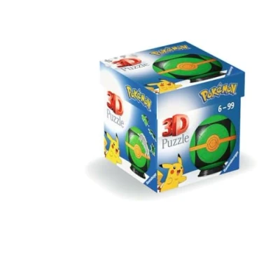 Image de Ravensburger 3D 11626 Puzzle Poké [Dusk Ball pour Les Grands et Petits Fans de Pokémon à partir 6 Ans