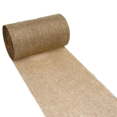 Image de DEKO AS Chemin de table en polyester inodore effet lin shabby chic Beige 20 cm x 5 m 25
