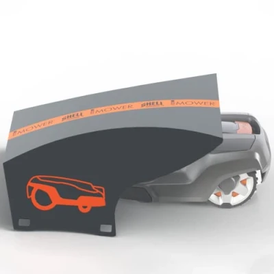 Image de Idea Mower abri pour Robot Tondeuse Shell Compatible avec Husqvarna Automower à Gazon, Fabriqué en matériau Composite d&#039;aluminium