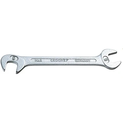 Image de GEDORE 8 10 Clé à fourche double Acier chrome vanadium chromé