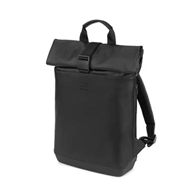 Image de Moleskine Sac à Dos tout Usage Classique Rabattable , PC Compatible avec Tablette, Ordinateur Portable, iPad, jusqu&#039;à 15&#039;&#039;, Taille 40 x 32 12 cm, Noir