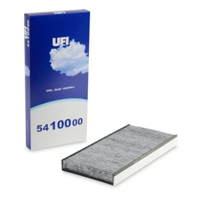 Image de UFI Filters, Filtre d&#039;Habitacle à Charbon Actif 54.100.00, de Remplacement, Adapté aux Voitures, Applicable sur Différents Modèles USA Cadillac, Fiat, Opel, Saab et Vauxhall