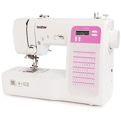 Image de Brother CX70PES (Nouveau Modèle) Machine à coudre électronique avec 70 points de Couture, Blanc