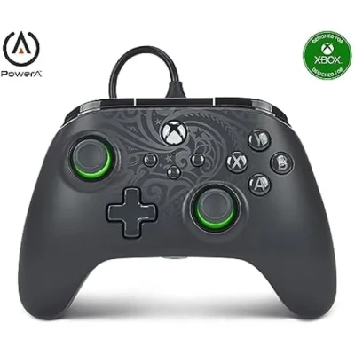 Image de Manette filaire PowerA Advantage pour Xbox Series XS Vert céleste
