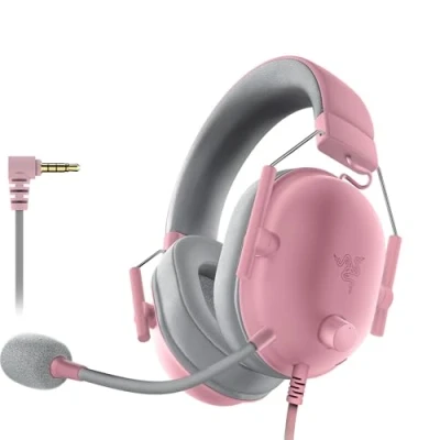 Image de Razer BlackShark V2 X (Xbox) Casque Filaire E Sports pour Console Xbox S (250g, Microphone cardioïde, membranes 50mm, Annulation Passive du Bruit, Jack 3,5mm) Quartz