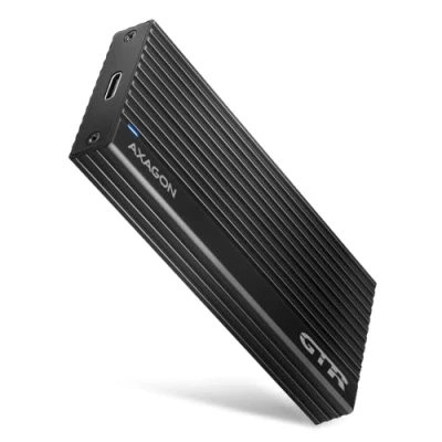 Image de AXAGON EM2 GTR Disque Dur Externe pour SSD M.2 USB C 3.2 Gen 2 Noir 8595247906151