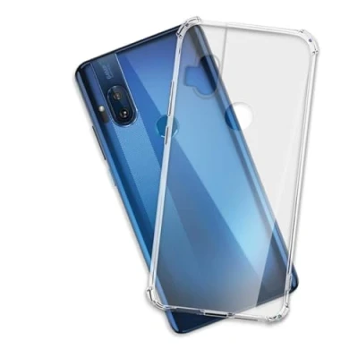 Image de mtb more energy® Coque Soft Armor pour Motorola One Hyper (6.5&#039;&#039;) Coins renforcés 1.5mm TPU Étui Housse Pochette Anti Shock