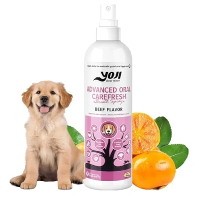 Image de 200ml Spray Dentaire pour Chien et Chat,Spray Nettoyage des Dents du Chat,Soin Buccal Fraîcheur,Élimine la Mauvaise Haleine,Prévention Tartre