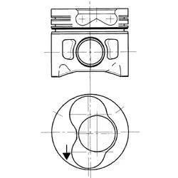 Image de Piston KOLBENSCHMIDT 94427700