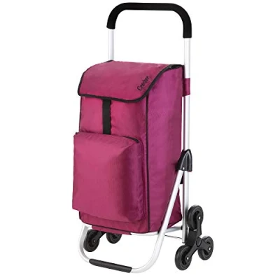 Image de Cruiser Chariot de course pour escalier 49+4 liter avec compartiment congélation Rose