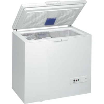 Image de Whirlpool WHM31112 2 Congélateur Capacité utile : 312 litres Fonction congélation rapide Éclairage intérieur Équilibre de la porte, Blanc