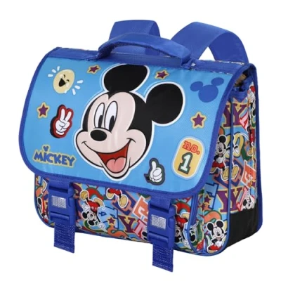 Image de Karactermania Mickey Mouse Blissy Cartable d&#039;école pour enfants, Taille: One Size, Azul
