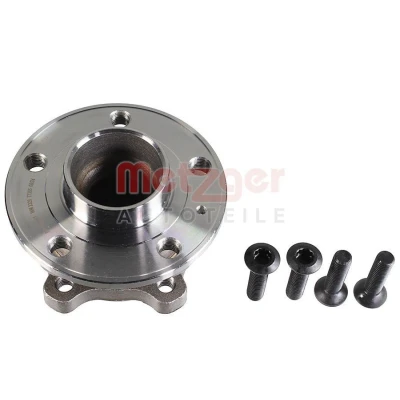 Image de METZGER WM 2329 Kit de roulements roue Essieu arrière gauche, droit avec bague magnétique intégré, moyeu 136