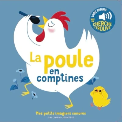 Image de La poule en comptines des sons à écouter, images regarder (Jeunesse)