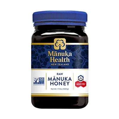 Image de Manuka Health, Raw Honey, UMF 6+, MGO 115+, 17.6 oz (500 g)