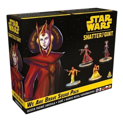 Image de Asmodee Atomic Mass Games Star Wars Shatterpoint : Nous Sommes Courageux Set d’Escouade Jeux de société Figurines Jeu d&#039;escarmouche A partir 14 Ans Version française