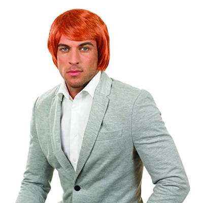 Image de Fun Shack Wigs Déguisement, Men, FNX3487, Perruque Boy Band Ginger, Une Taille Unique