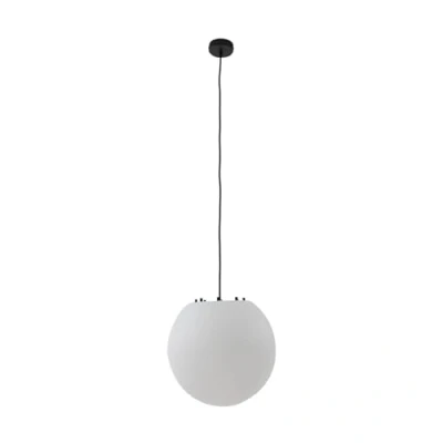 Image de Lindby Luminaire extérieur Alea à intensité variable (Moderne) en Blanc (1 lampe,à E27), Suspension