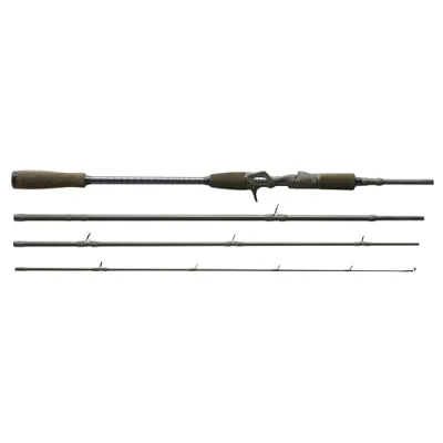 Image de Canne voyage Savage Gear SG4 Fast Game BC TR Baitcaster 221cm (30 80g) (4 Brins) casting