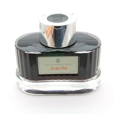 Image de Flacon d’encre Graf von Faber Castell India Red 75 ML