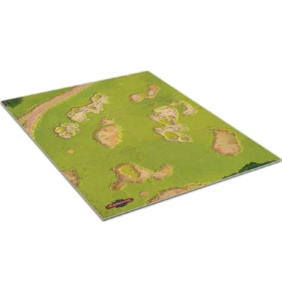 Image de Titan Forge Bloodfields Battleboard Foldable Battle Board for and Gridwars Use with 32mm Scale Miniatures Age 14+