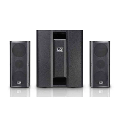 Image de LD Systems DAVE 8 ROADIE Système sono portable actif avec Mixeur 3 Canaux