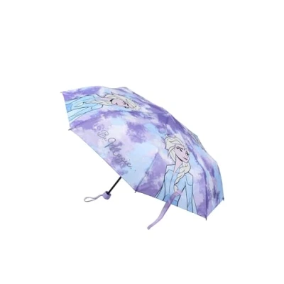 Image de Disney Folding Manualfrozen 2 Parapluie pour enfants, Taille: One Size, Multi coloured