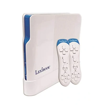 Image de Console de jeux TV, 200 jeux, 32 bits, Adaptateur USB C, Blanc/ Bleu, JG7430