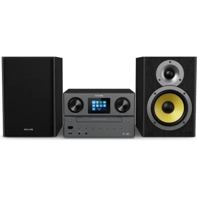 Image de PHILIPS TAM8905 Microchaine Radio Internet, DAB+ Bluetooth Spotify Connect USB CD MP3 100W RMS