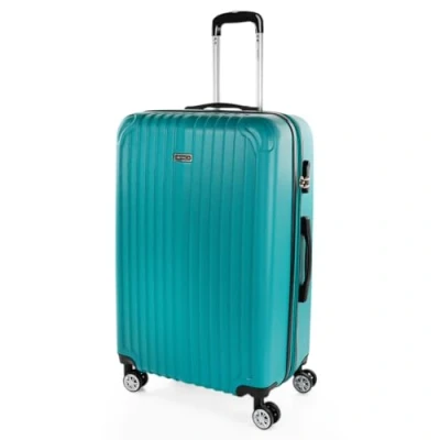 Image de ITACA Valise Grande Taille 23Kg Rigide Spacieuse XL pour Soute Avion Ultra Résistante Extensible avec Cadenas À Combinaison Idéale Voyages Longs Et Moyens Séjours, Vert Menthe
