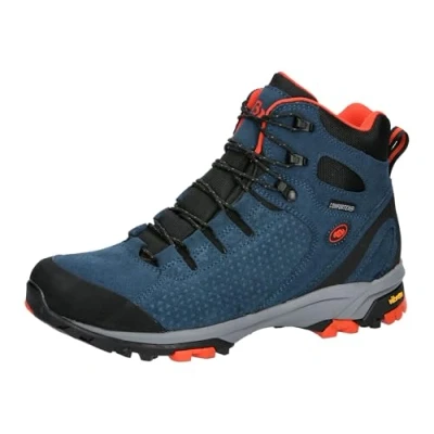 Image de Brütting Mixte Mount Trish High Chaussure de Course Tout Terrain, Bleu/Orange, 46 EU