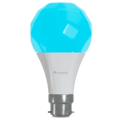 Image de Nanoleaf Essentials Ampoule LED B22 Connectée RGBW Lampe Intelligente Thread &amp; Bluetooth , Compatible Google Home Apple, Synchronisation Musique et Ecran, pour Salon Chambre ou Bureau Gaming