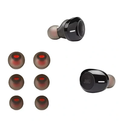 Image de kwmobile 6X Embout Compatible avec JBL Tune 120TWS / T125TWS Embouts de Rechange en Silicone 3 Tailles