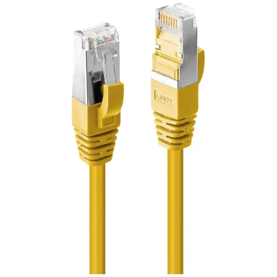 Image de Lindy 47861 câble de réseau Jaune 0,5 m Cat6a S/FTP (S STP) Neuf