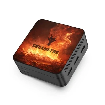 Image de DREAMFYRE Mini PC N100 12Go DDR5/512Go M.2 SSD, Ordinateur Alder Lake (jusqu&#039;à 3.4GHz), de Bureau, Tour 4K Triple Display,WiFi 5,Bluetooth 5.0 pour la Maison/Bureau/école