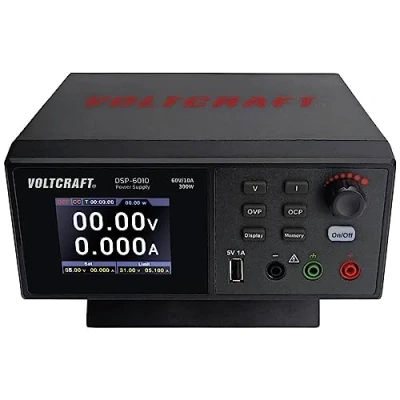 Image de VOLTCRAFT Alimentation de Laboratoire réglable DSP 6010 0 60 V 10 A 300 W Femelle USB 2.0 télécommandable Nbr.