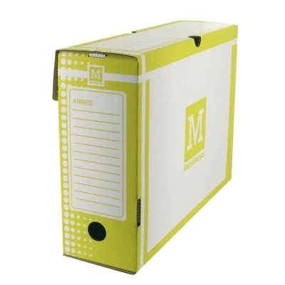 Image de Majuscule boite Archive 34x 25 Dos 10cm Jaune Paquet De