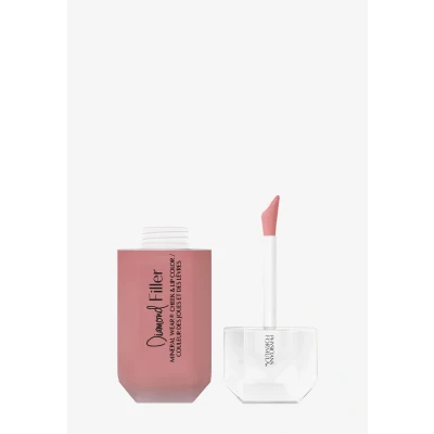 Image de Physicians Formula, Mineral Wear Diamond Filler Cheek and Lip Color, Teinte pour les Lèvres et Joues avec Crème/Sérum, Formule Repulpante à Usage Multiple, Enrichie en Vitamine E, Brilliant Peach