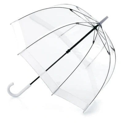 Image de Fulton Birdcage 1 Parapluie, Bordure blanche., Taille unique, Simple