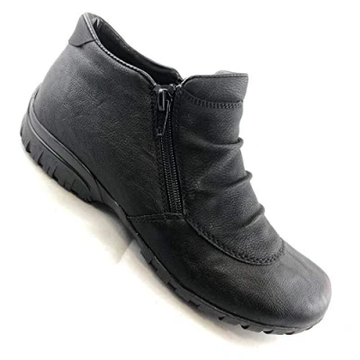 Image de Rieker Birthe L4691 01, Bottes femme Noir TR BF, 39 EU