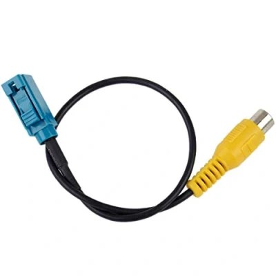 Image de LIVASH 8 Pouces Fakra Inversant la Cam¨Ra T¨L¨Command¨A Adaptateur de Stationnement Cable pour Met¨L¨Command¨Edes