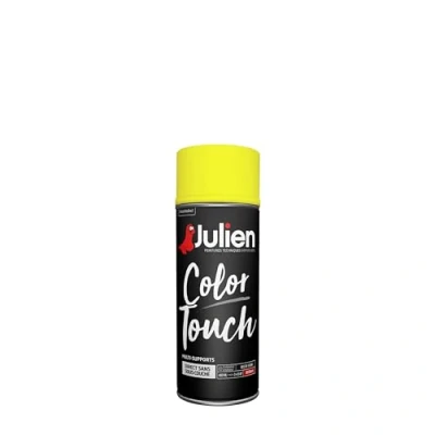 Image de Peinture aérosol Julien Jaune signal 400ml Ral 1003 Brillant